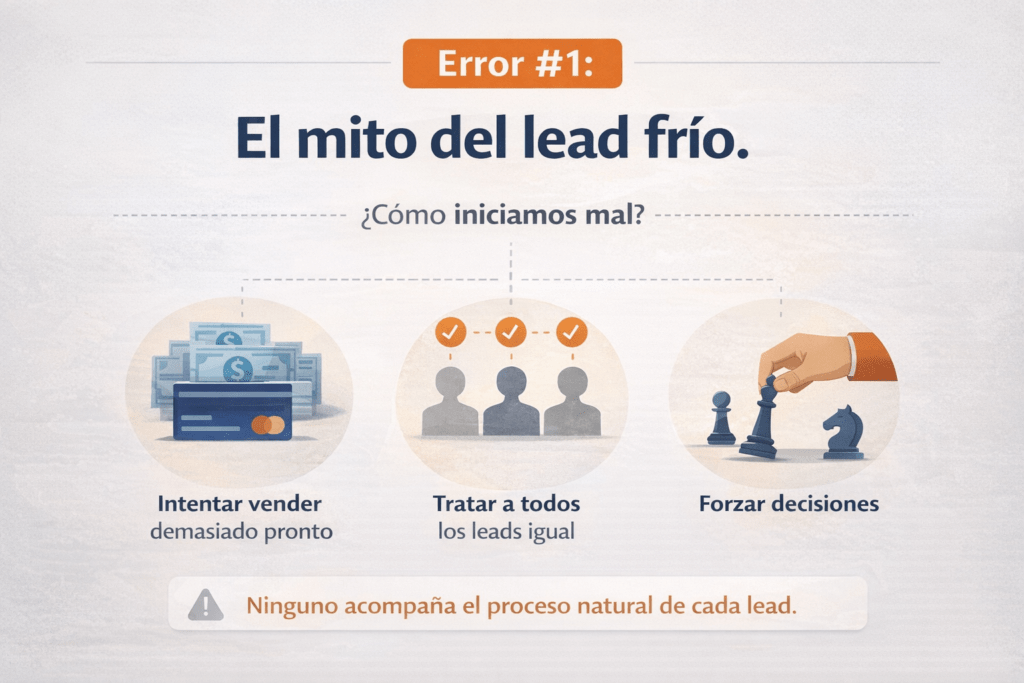 Mito del lead frío: por qué un lead no responde y qué significa