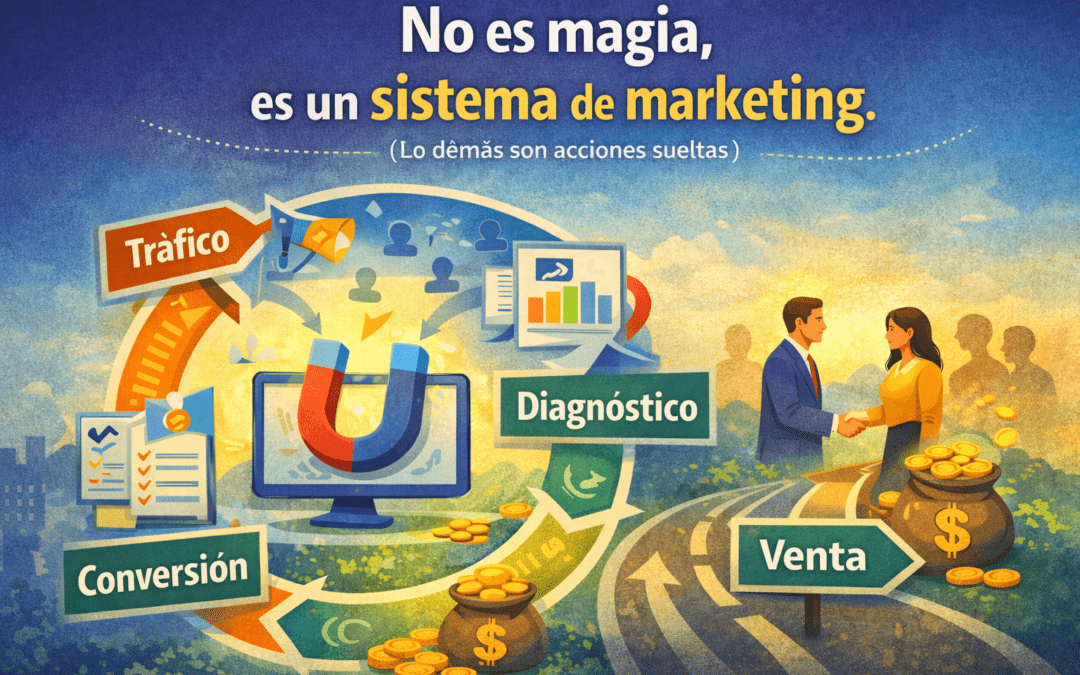Ilustración editorial: no es magia, es un sistema de marketing
